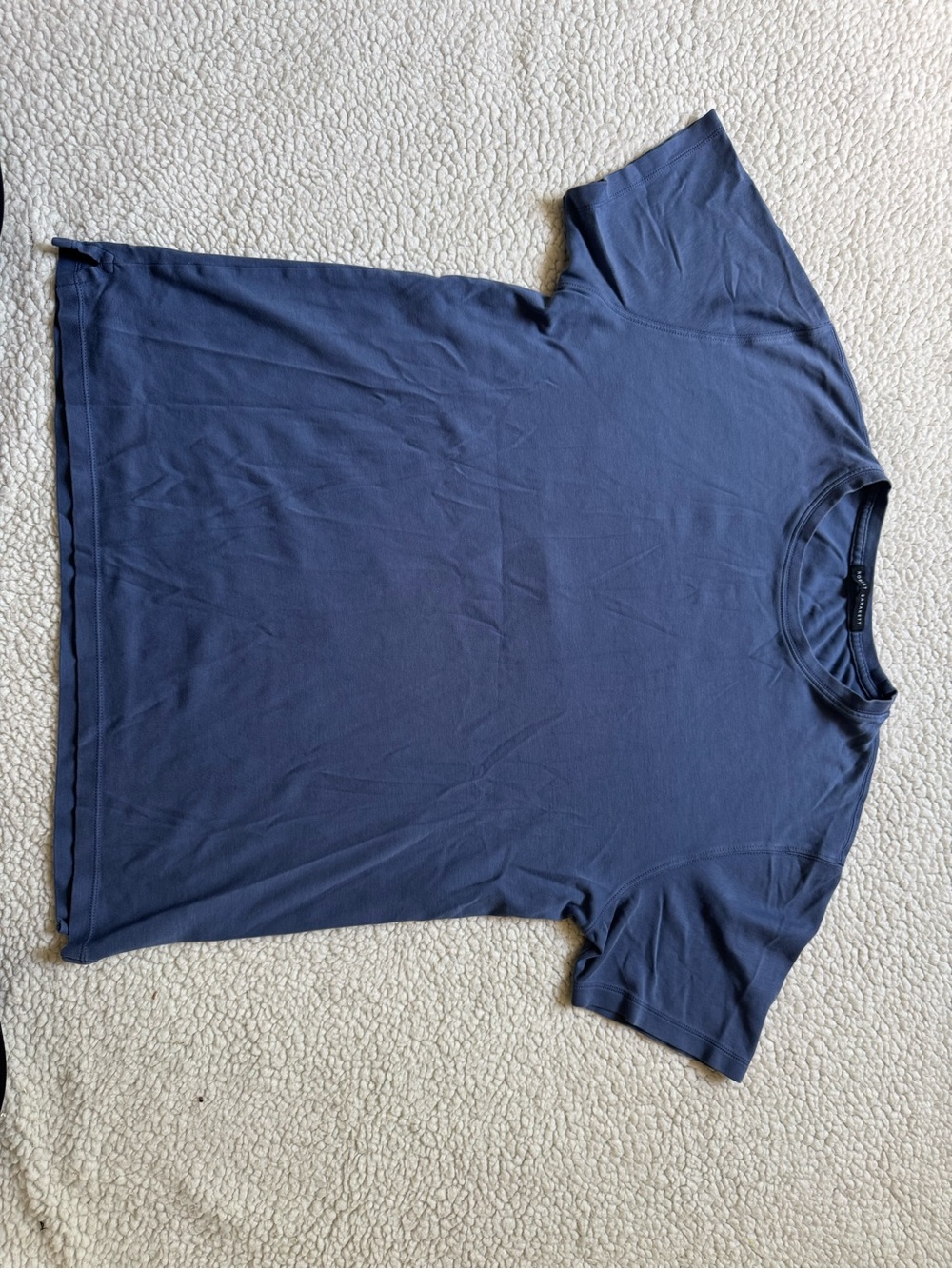Robert Barakett Sky Blue Crew Neck Short Sleeve Tee